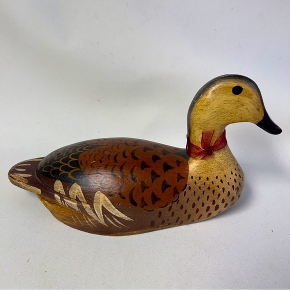 Hand Crafted Accents Antique Hand Carved Duck Decoy Poshmark